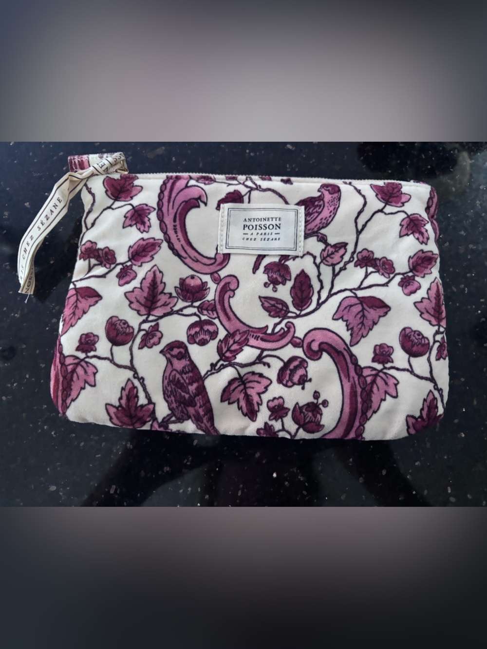 Sezane X Antoinette Poisson pouch